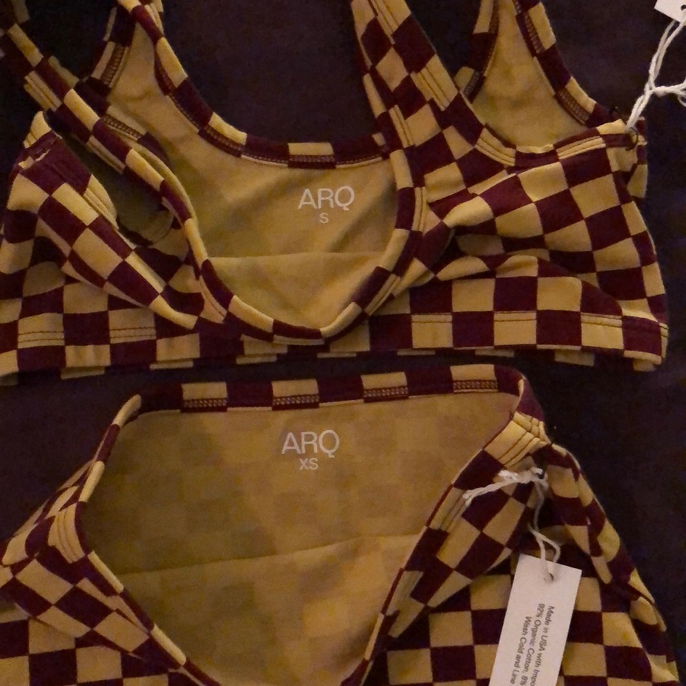 Arq pierrot wide strap bra and undies